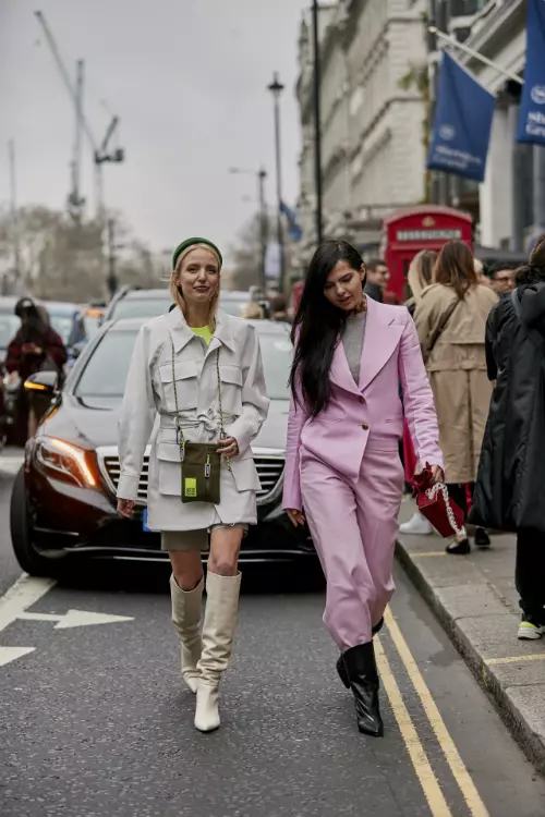 Best streetstyle looks @Săptămâna Modei de la Londra FallWinter 2019 (20)