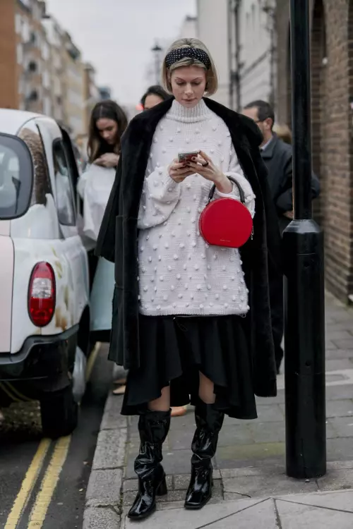 Best streetstyle looks @Săptămâna Modei de la Londra FallWinter 2019 (22)