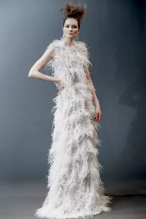 11. Rochia de mireasa disco- Naeem Khan