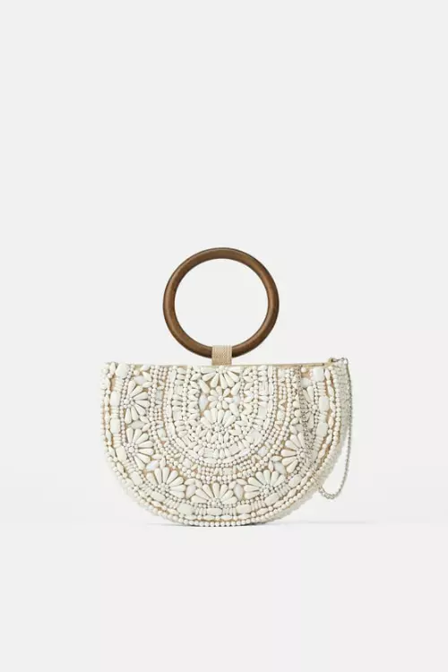 Geantă cu mărgele, Zara, 149,90 lei