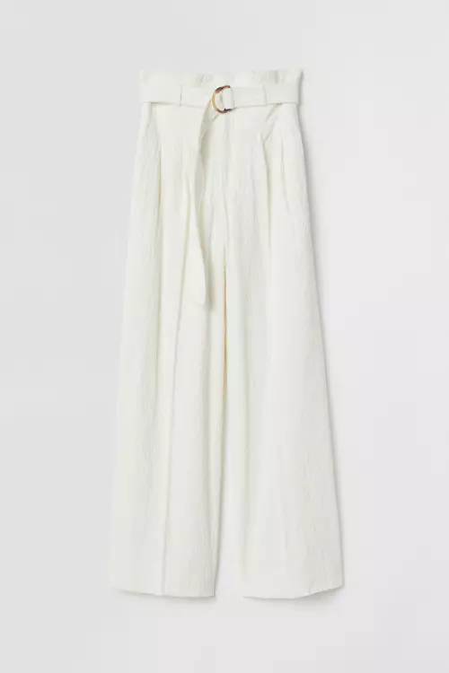 Pantaloni din catifea reiată, H&M, 199,90 lei