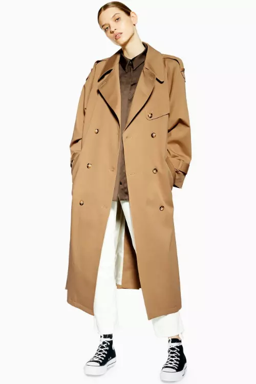 Trenci din bumbac, Topshop, 799 lei