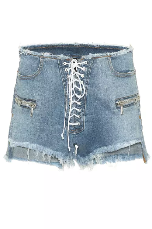 Pantaloni scurți Unravel Project, 565 euro, www. mytheresa.com