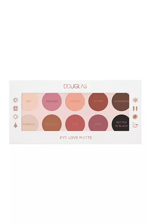 Paletă fard de ochi, Eye Love Matte, Douglas, 97 de lei