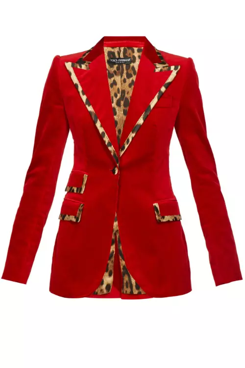 Sacou din catifea, Dolce & Gabbana