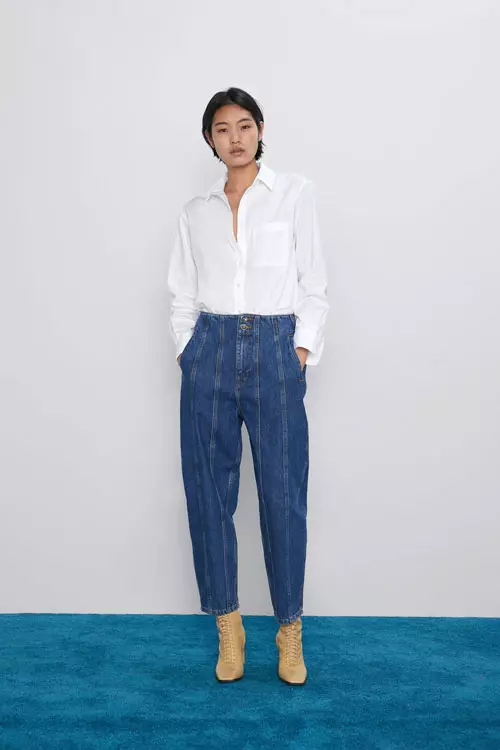 Jeans baggy, Zara, 159,90 lei