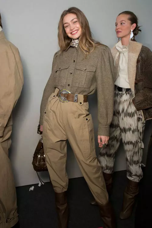 Isabel Marant colecția toamnă-iarnă 2019-2020 backstage (15)