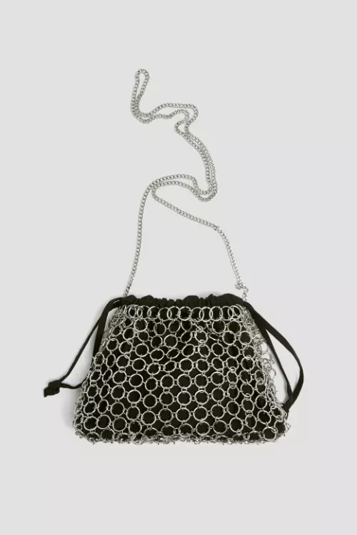 Geantă cu plasă metalică, Pull&Bear, 179,90 lei