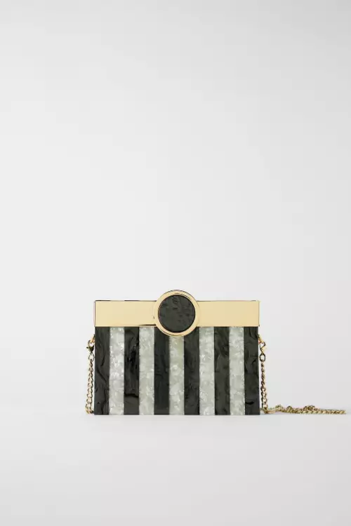 Geantă tip casetă, Zara, 199,90 lei