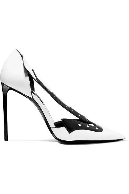Pantofi din piele, Saint Laurent, 3.829 lei, magazinul Hot-A-Porter