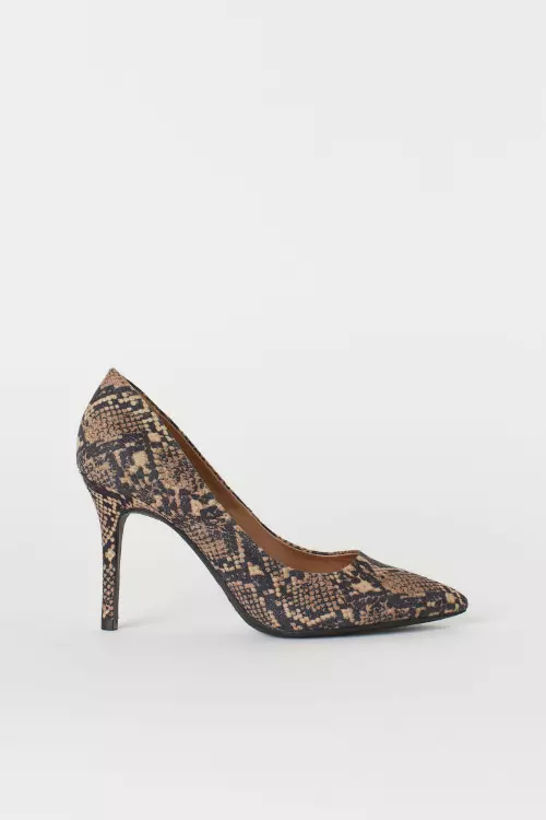 Pantofi cu imprimeu, H&M, 99,99 lei