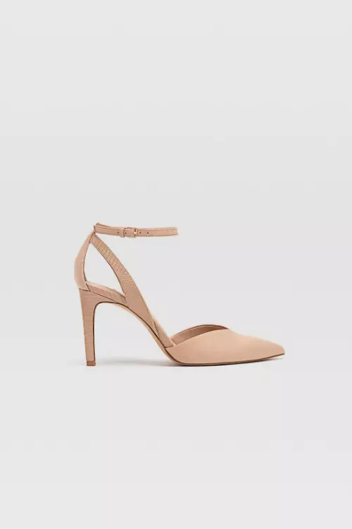 Pantofi cu toc și barete, Stradivarius, 129,90 lei