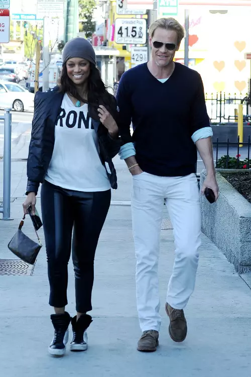 5. Tyra Banks & Erik Asla