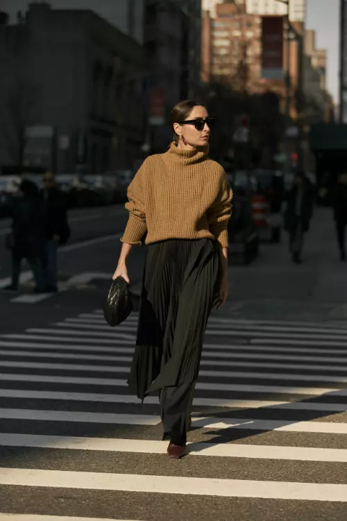 Best streetstyle looks @Săptămâna Modei de la New York FallWinter 2020 (27)