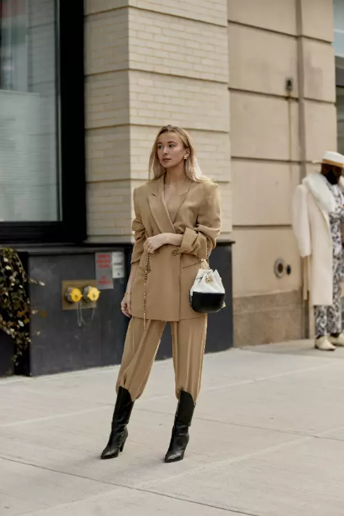Best streetstyle looks @Săptămâna Modei de la New York FallWinter 2020 (30)