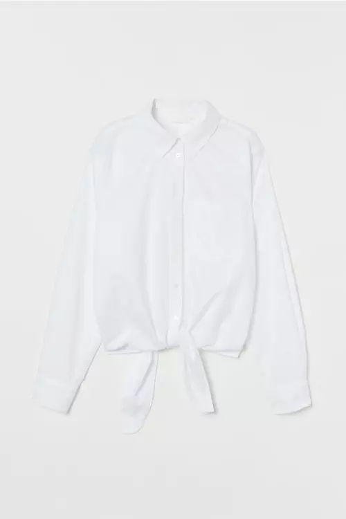 Cămașă cu nod, H&M, 59,99 lei