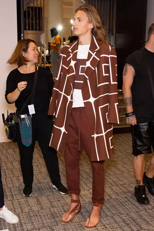 Guy Laroche colecția primăvară-vară 2020 backstage (17)