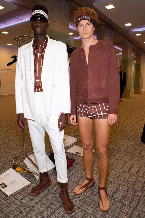 Guy Laroche colecția primăvară-vară 2020 backstage (19)