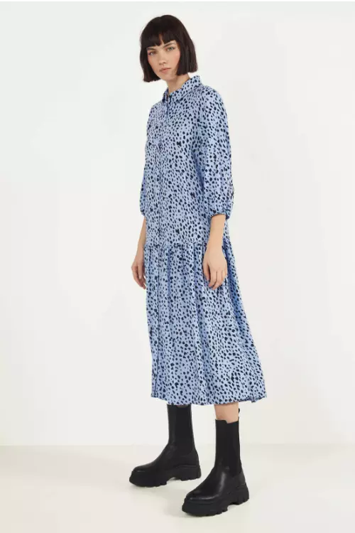 3. Rochie din bumbac, Bershka, 77,90 lei