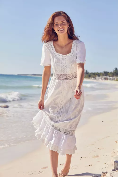 5. Rochie din poplin, Next, 292 lei