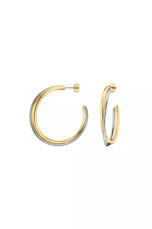 Cercei din oțel inoxidabil, Calvin Klein, 149,99 lei, www.fashiondays.ro