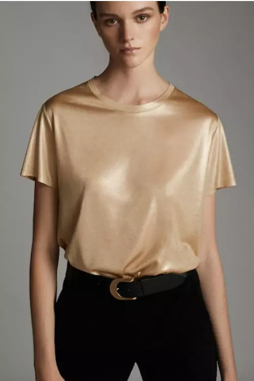 Top din bumbac, Massimo Dutti, 89 lei