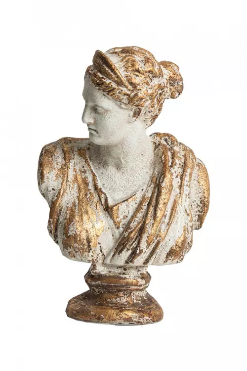 Bust decorativ din magneziu, 633 lei, www.thehome.ro