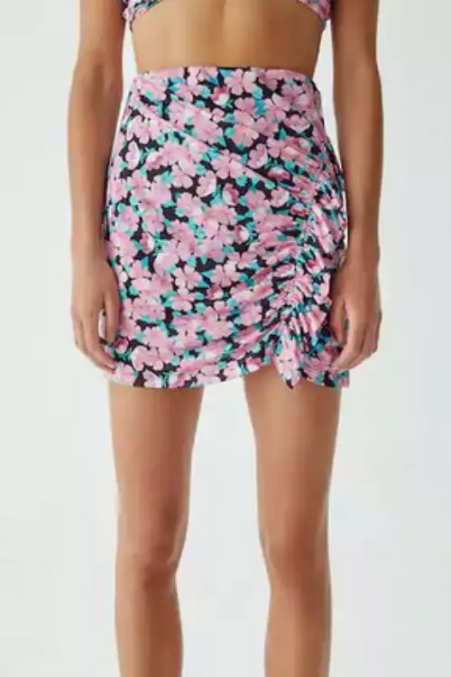 Fustă din poliester, Pull&Bear, 79,90 lei