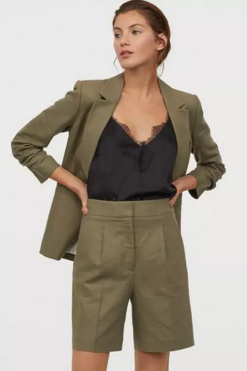 Pantaloni scurți de in, H&M, 129,99 lei
