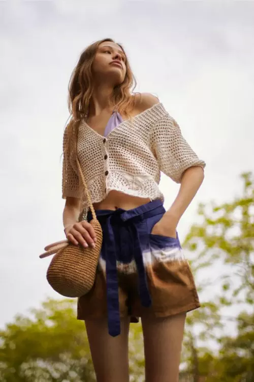 Pantaloni scurți din denim, Pull&Bear, 139,90 lei