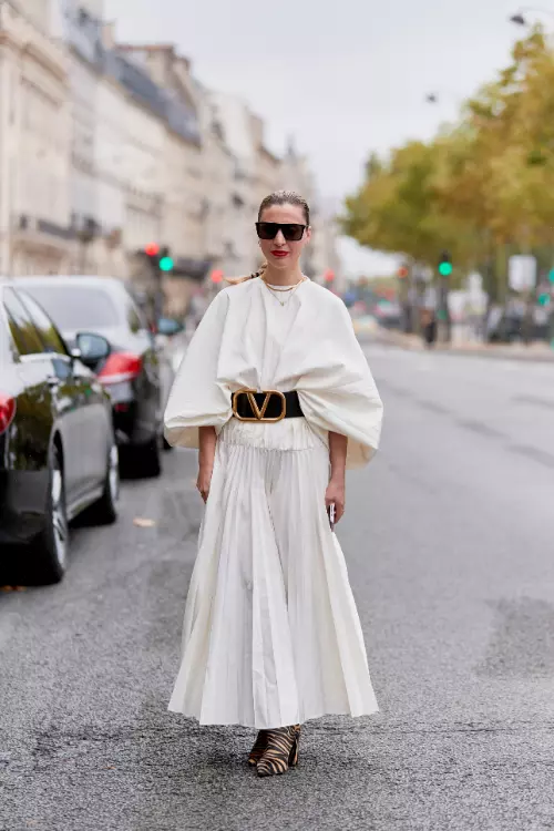 All white