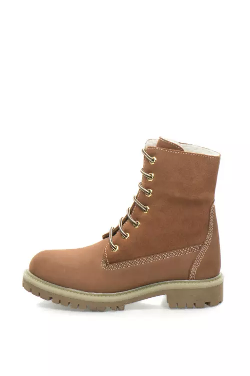 Bocanci din piele, Zee Lane, 139,99 lei, www.fashiondays.ro