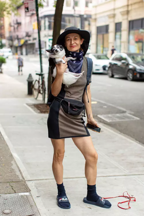 Best streetstyle looks @ Săptămâna Modei de la New York Spring-Summer 2021 (15)