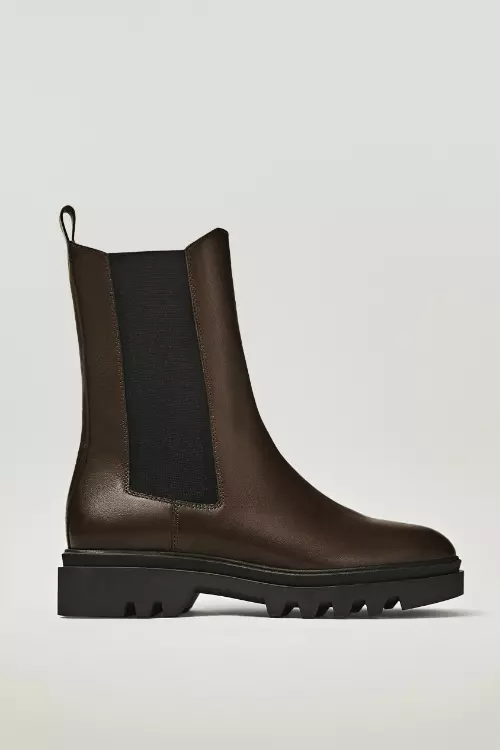 Ghete din piele, Massimo Dutti, 799 lei
