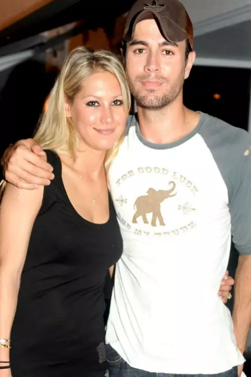 Enrique Iglesias și Anna Kournikova