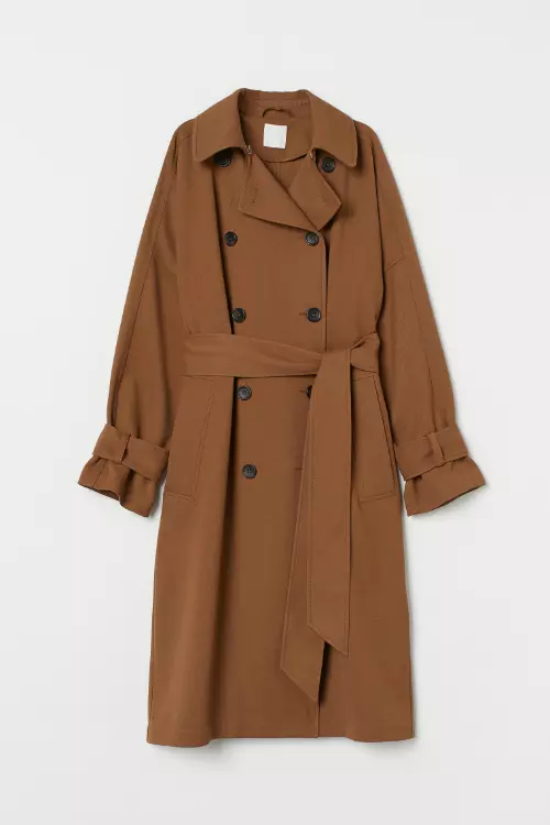 Trenci din amestec de vîscoză, H&M, 349,99 lei