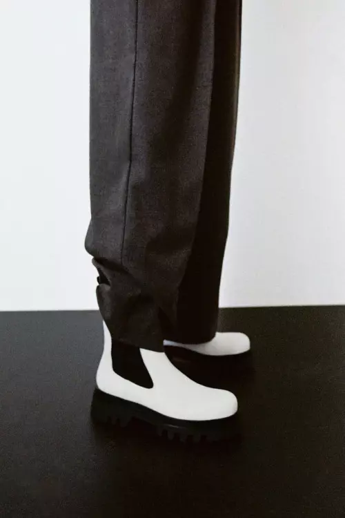 Botine din piele, Zara, 449,90 lei