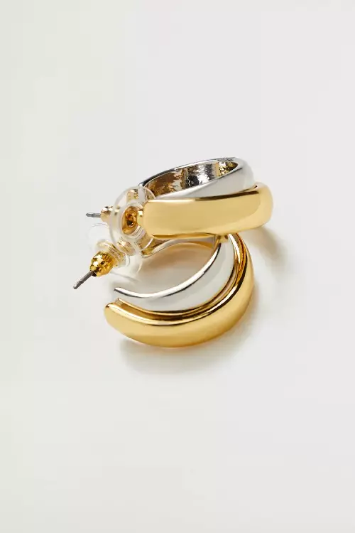 Cercei din oțel inoxidabil, Mango, 55,99 lei