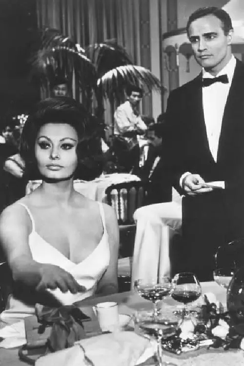 3. Marlon Brando și Sophia Loren