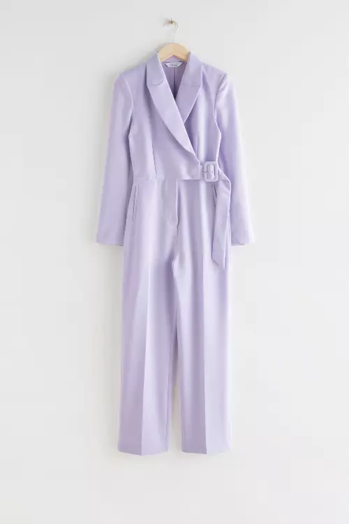 Salopetă din amestec de poliester și vîscoză, & Other Stories, 129 euro