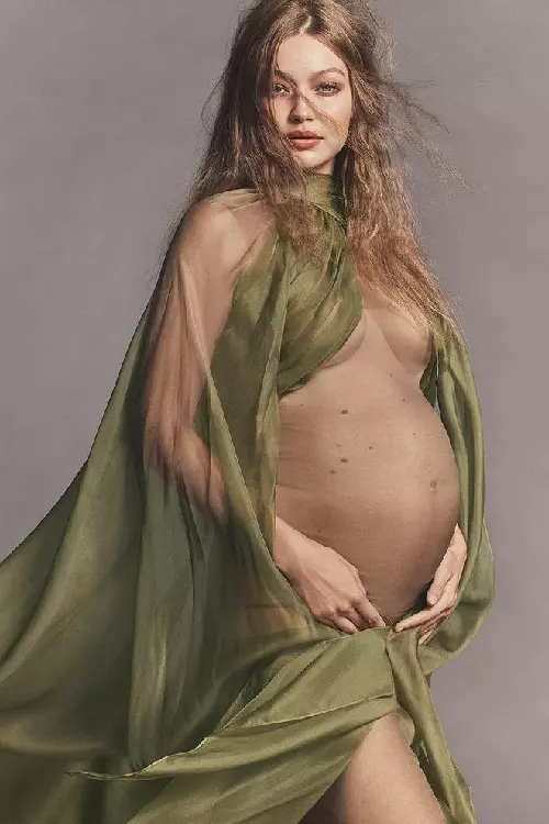 Fotografii cu Gigi Hadid din timpul sarcinii