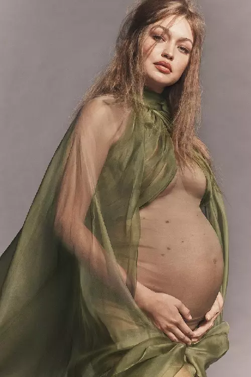 Fotografii cu Gigi Hadid din timpul sarcinii