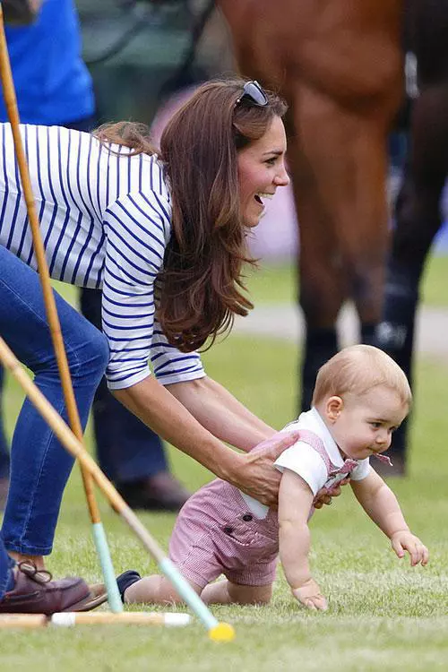 La evenimentul The Royal Charity Polo