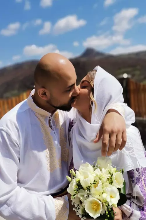 Alexandra Stan și soțul ei, Emanuel Necatu