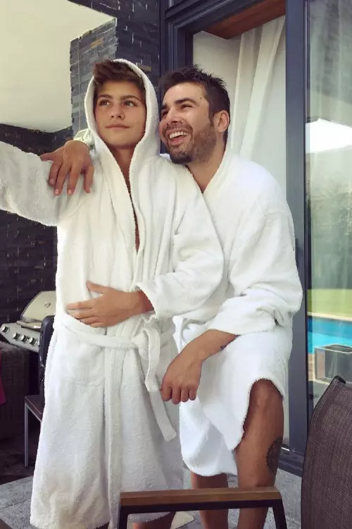 Mario Mutu și Adrian Mutu