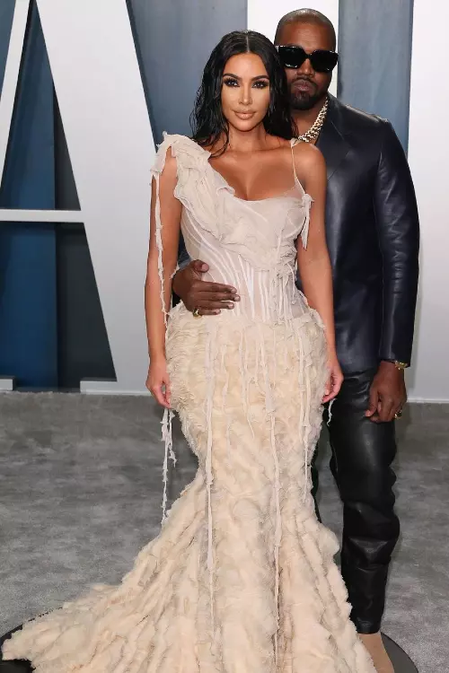 4. Kim Kardashian și Kanye West