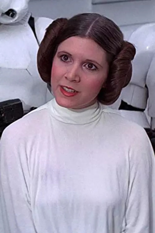5. Carrie Fisher - Prințesa Leia în Star Wars