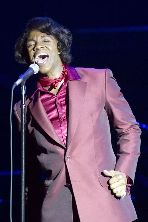 8. Chadwick Boseman - James Brown în Get on Up (2014)