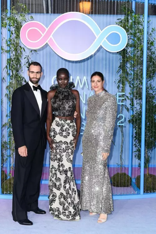 Elia Maramoti, Adut Akech, Giulia Prezios Maramotti