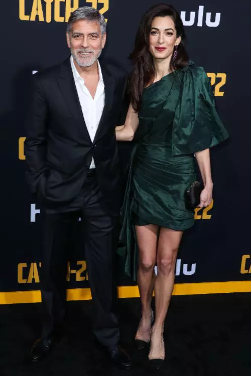 10. George și Amal Clooney